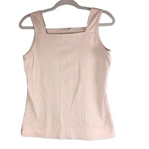 Premier International Womens Tank Top Size Large‎ Pink Feminine Basic Shirt